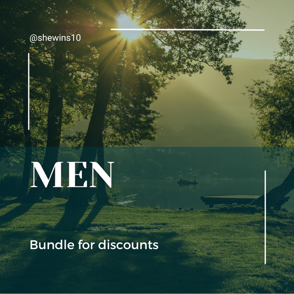 Items designed with men in mind